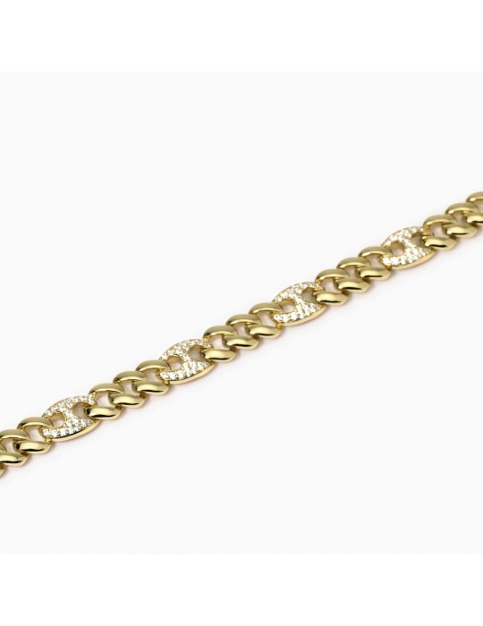 MABINA - BRACCIALE PRIVILEGIO GROUMETTE GOLD