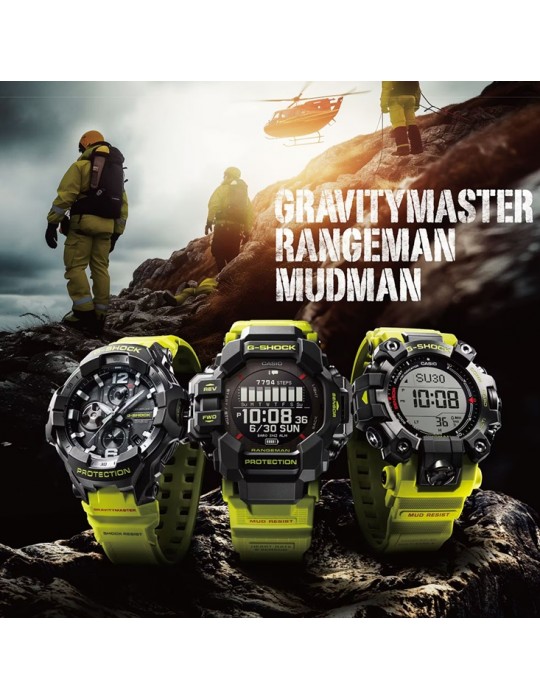 CASIO - G-SHOCK GRAVITYMASTER YELLOW - GRB300