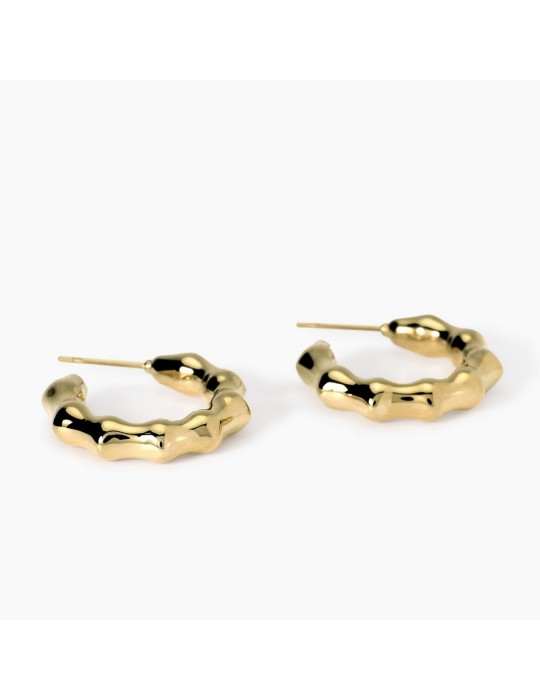 KIDULT - ORECCHINI BAMBÙ STYLE 20 GOLD - 861054