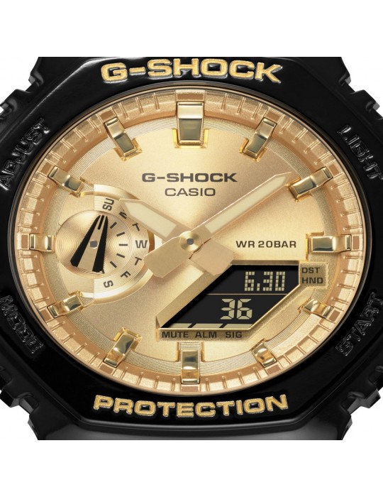 CASIO - G-SHOCK CLASSIC SERIE GA-2100 BLACK GOLD