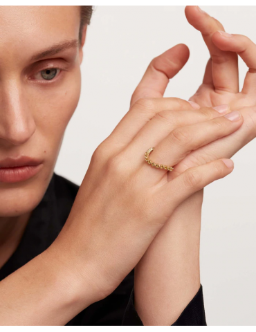 PDPAOLA - ANELLO  MOTION GREEN TIDE GOLD AN01-461