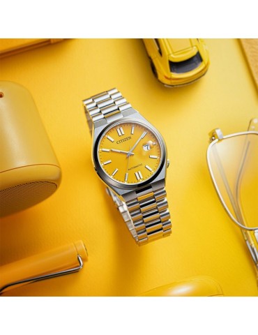 CITIZEN - OROLOGIO AUTOMATICO TSUYOSA ORANGE
